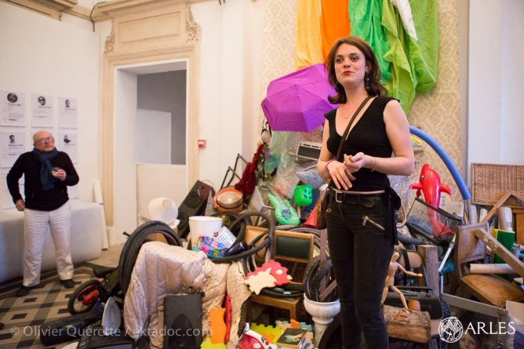 inauguration résidence d'artiste les recyclables