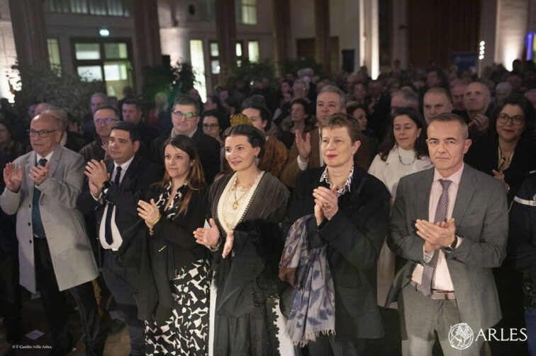 le public à la cérémonie des voeux 2023