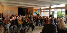 Réunion dans le quartier de Griffeuille sur le projet d'investissement de Vilogia. Photo DR