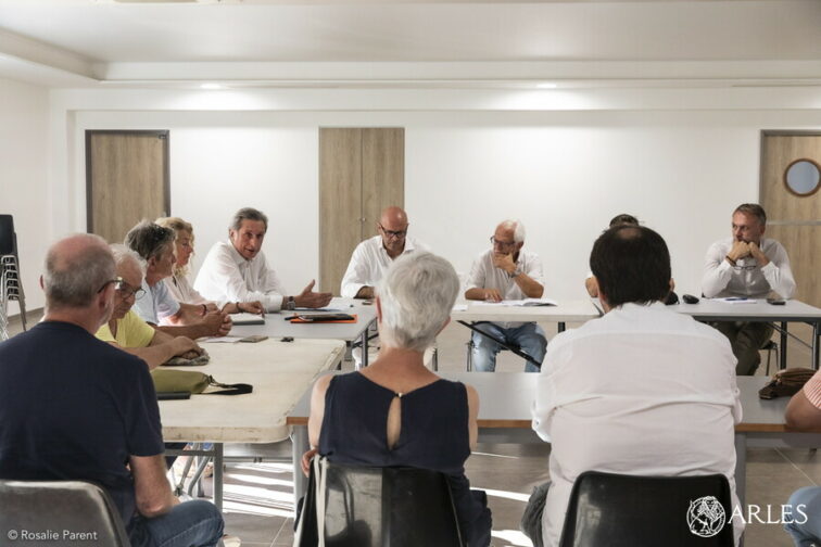 Conseil de quartier centre en présence de Patrick de Carolis